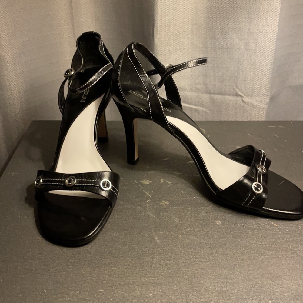 Enzo Angiolini Strappy Heeled Sandals.